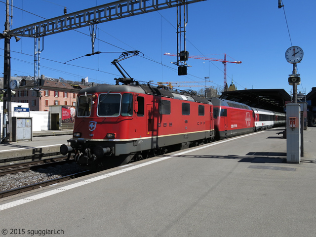 SBB Re 4/4 II 11301 e Re 460 091-2